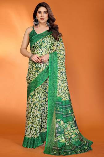 Mannequin store printed saree