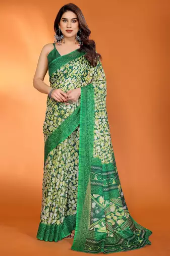 Mannequin store printed saree