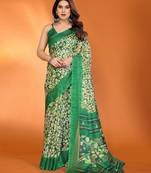 Mannequin store printed saree