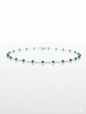 Emerald drift necklace 2
