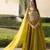 Olive Color Plain Flairy Lehenga Work Fendy Lehenga With Unstitched Blouse