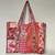 Indian baby pink patchwork quilted shoulder bag women's beach 100%cotton handbag
