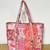 Jaipuri quilted shoulder bag women's beach 100%cotton handbag usa bag