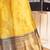 Beautiful South Indian Style Semi-Stitched Half Saree with Blouse and Dupatta for Women