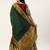 Beautiful South Indian Style Semi-Stitched Half Saree with Blouse and Dupatta for Women