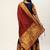 Beautiful South Indian Style Semi-Stitched Half Saree with Blouse and Dupatta for Women