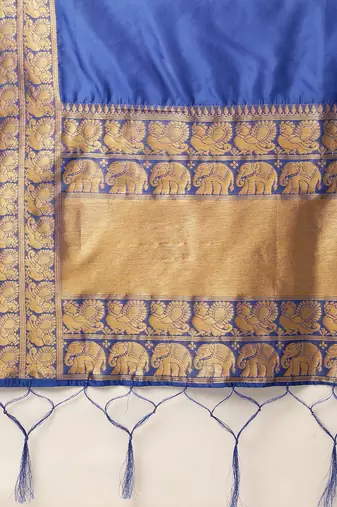 Beautiful South Indian Style Semi-Stitched Half Saree with Blouse and Dupatta for Women