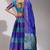 Beautiful South Indian Style Semi-Stitched Half Saree with Blouse and Dupatta for Women