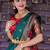 Beautiful South Indian Style Semi-Stitched Half Saree with Blouse and Dupatta for Women