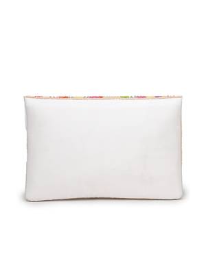  mod off white embellished satin sling bag 6