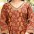 Cotton cambric printed full flared anarkali kurti-pant-dupatta  set
