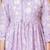 Purple cotton sequance work kurta for women