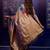brown color temple woven work soft art silk saree