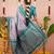 grey color narayani woven border zari work soft silk blend saree