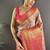 red color zari weaving work kanjivaram tissue art silk saree