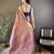 peach & multicolor color zari weaving work kanjivaram tissue silk saree