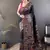 black color pashmina kashmiri meenakari zari weaving work saree
