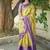 yellow color weaving zari border kanjivaram semi art silk saree