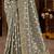 Grey pure viscose tissue jaqurad anmol zari saree