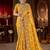 Musturd pure viscose tissue jaqurad anmol zari saree
