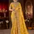 Musturd pure viscose tissue jaqurad anmol zari saree