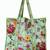 Indian Handmade Quilted Cotton Tote Bag Floral Print Women Shoulder Bag Shopping Grocery Carry Beach Bag Gift for Her