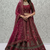 pink embroidered bridal lehenga set choli with dupatta with double dupatta