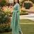 Green color chanderi butti fabric beautiful embroidered suit