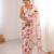 soft multicolor chinon digital printed saree for women