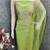 Green color chanderi butti fabric beautiful embroidered suit