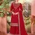 Maroon color beautiful ethnic palazzo dress for designer ceremonial looks