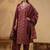 Maroon color cotton fabric stylish and trendy kurta set for ethnic girls