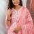 Pink color cotton fabric stylish and trendy kurta set for ethnic girls