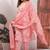 Pink color cotton fabric stylish and trendy kurta set for ethnic girls