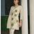 Pista color beautiful girlie chinon fabric embroidered kurta set