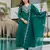 Rama chinon  fabric beautiful graceful ceremonial kurta set