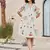 White color beautiful designer embroidery work cotton fabric tunic for girl