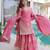 Pink color fendy crush fabric classy sequins embroidered partywear readymade suit with dupatta