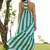 Sea green color cambric cotton fabric designer partywear gown for trendy girlie looks