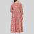 Pink color georgette fabric readymade kurti for ethnic festive looks