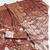 brown zari woven banarasi silk blend saree with rich zari
