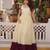 Off white color beautiful girlie readymade gown for graceful girlie looks