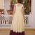 Off white color beautiful girlie readymade gown for graceful girlie looks