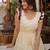 Off white color beautiful girlie readymade gown for graceful girlie looks