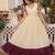 Off white color beautiful girlie readymade gown for graceful girlie looks