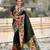 green color paithani silk blend fabric woven designer partywear saree