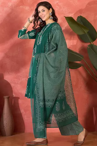 Printed kurta set
