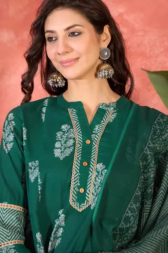 Printed kurta set