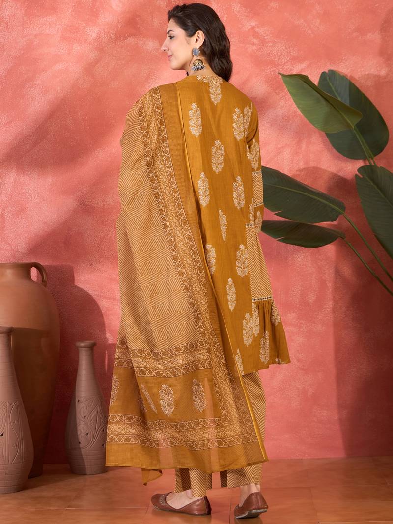 Printed kurta set