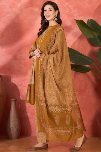 Printed kurta set